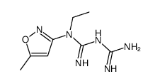 Imidodicarbonimidic diamide, N-ethyl-N-(5-methyl-3-isoxazolyl)- (9CI) picture