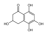 3,5,6,8-tetrahydroxy-3,4-dihydro-2H-naphthalen-1-one结构式