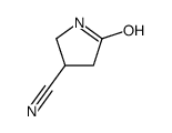 5-oxopyrrolidine-3-carbonitrile structure