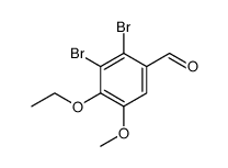 Benzaldehyde, 2,3-dibromo-4-ethoxy-5-methoxy图片