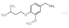 [3-Methoxy-4-(3-methylbutoxy)benzyl]aminehydrochloride picture