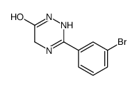 3-(3-bromophenyl)-2,5-dihydro-1H-1,2,4-triazin-6-one Structure