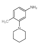 4-METHYL-3-PIPERIDIN-1-YL-PHENYLAMINE Structure