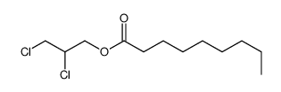 2,3-dichloropropyl nonanoate Structure