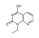 1-ethyl-2-sulfanylidenepyrido[2,3-d]pyrimidin-4-one结构式