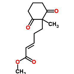 Methyl (2E)-5-(1-methyl-2,6-dioxocyclohexyl)-2-pentenoate Structure