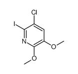 3-chloro-2-iodo-5,6-dimethoxypyridine picture