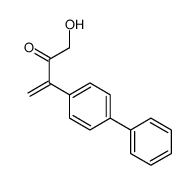 1-hydroxy-3-(4-phenylphenyl)but-3-en-2-one结构式