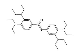 1,2-bis[3,4-di(pentan-3-yl)phenyl]diazene oxide结构式