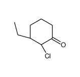 (2S,3R)-2-chloro-3-ethylcyclohexan-1-one Structure