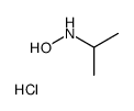 N-Hydroxy-2-propanamine hydrochloride (1:1)结构式