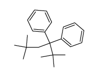 2,2,5,5-Tetramethyl-4,4-diphenylhexan结构式