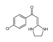 1-(4-chlorophenyl)-2-imidazolidin-2-ylideneethanone Structure