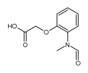 [2-(formyl-methyl-amino)-phenoxy]-acetic acid结构式