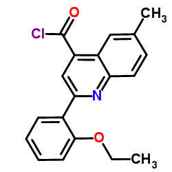 2-(2-Ethoxyphenyl)-6-methyl-4-quinolinecarbonyl chloride picture