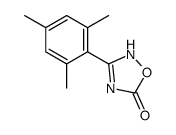 3-(2,4,6-trimethylphenyl)-2H-1,2,4-oxadiazol-5-one结构式