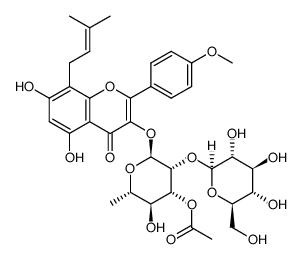 箭藿苷C结构式