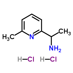 1-(6-Methyl-pyridin-2-yl)-ethylaminedihydrochloride Structure