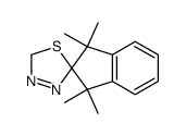 2,2',3,5'-tetrahydro-1,1,3,3-tetramethylspiro[1H-indene-2,2'-[1,3,4]thiadiazole] Structure