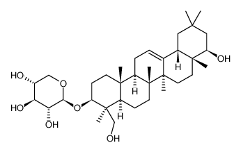 melilotoside A1结构式