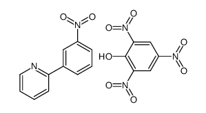 2-(3-nitro-phenyl)-pyridine, picrate结构式