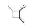 2-methyl-4-methylenecyclobutenone结构式