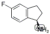 (R)-5-FLUORO-2,3-DIHYDRO-1H-INDEN-1-AMINE结构式