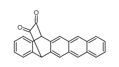 5,14-dihydro-5,14-ethanopentacene-15,16-dione Structure