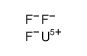 uranium pentafluoride structure