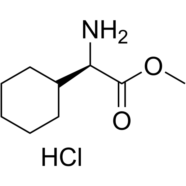 D-环己基甘氨酸甲酯盐酸结构式