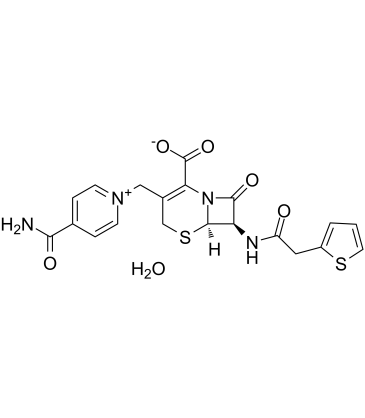 头孢洛宁水合物结构式