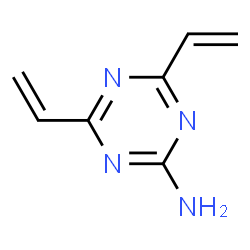 1,3,5-Triazin-2-amine,4,6-diethenyl-(9CI)结构式