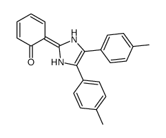 6-[4,5-bis(4-methylphenyl)-1,3-dihydroimidazol-2-ylidene]cyclohexa-2,4-dien-1-one Structure