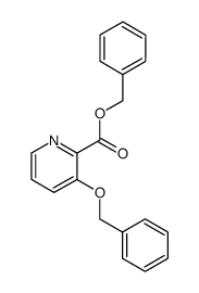 3-benzyloxypyridine-2-carboxylic acid benzyl ester Structure