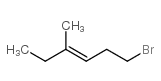 1-BROMO-4-METHYL-3-HEXENE Structure