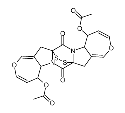 Acetylaranotin结构式