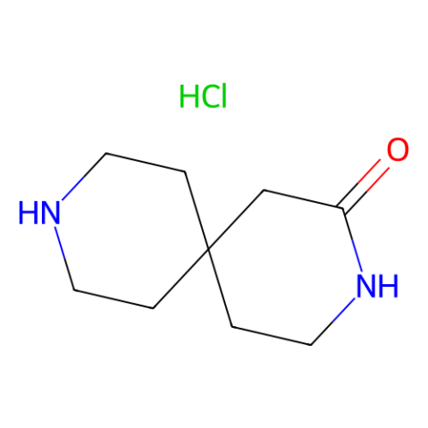 3,9-diazaspiro[5.5]undecan-2-one hydrochloride structure