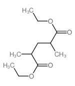 diethyl 2,4-dimethylpentanedioate结构式