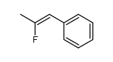 (Z)-2-fluoro-1-phenylpropene Structure