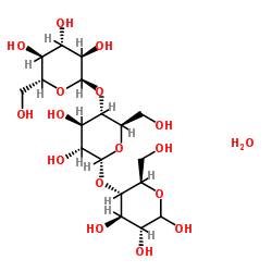 MALTOTRIOSE HYDRATE Structure