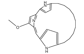 4-Methoxy-23,24,25-triazatetracyclo[18.2.1.12,5.17,10]pentacosa-1(22),2(25),3,5,7,9,20-heptaene结构式