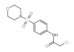 2-CHLORO-N-[4-(MORPHOLINE-4-SULFONYL)-PHENYL]-ACETAMIDE structure