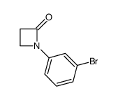 1-(3-bromophenyl)azetidin-2-one图片