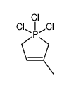 1,1,1-trichloro-3-methyl-3-phospholene结构式