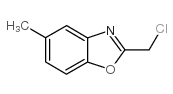 2-氯甲基-5-甲基-1,3-苯并噁唑结构式