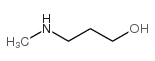 3-(甲胺基)-1-丙醇结构式