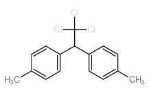 Benzene,1,1'-(2,2,2-trichloroethylidene)bis[4-methyl- Structure