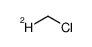 chloro(deuterio)methane Structure