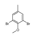 2,6-Dibromo-4-methylanisole Structure