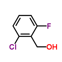 (2-Chloro-6-fluorophenyl)methanol structure